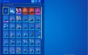 conta fornite 122 skins fora os acessorios.