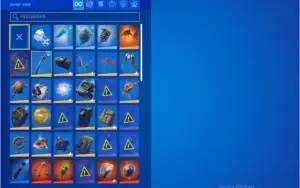 conta fornite 122 skins fora os acessorios.
