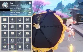 Conta Genshim impact AR-60 + 16 5 estrelas + Armas