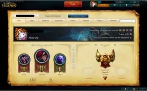 Conta League of Legends Gold IV + 35 Champions