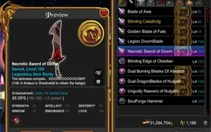Conta aqw 2011 - VHL, LR, LC, Sep.Amor, NSOD, lvl100.