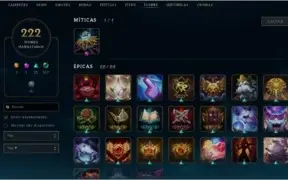 Conta de League Of Legends