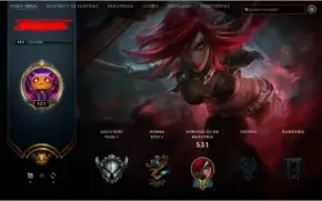 Conta de League Of Legends