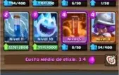 conta clash royalelv10 + 7lendaria + troca de nick