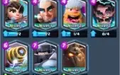 conta clash royalelv10 + 7lendaria + troca de nick