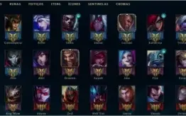 account conta de lol ( league of legends) platina 4 barato