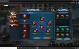 CONTA NARUTO ONLINE S475 Lágrimas de Gelo 150k Fc