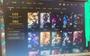 Vendo conta lol