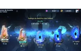 Conta Solo Leveling Farm Gemas +26k Gold 3,2kk