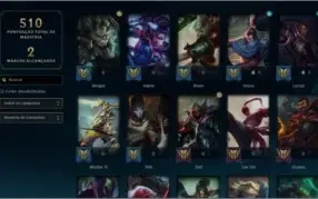 Conta de LoL completíssima
