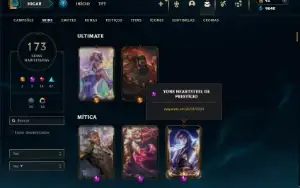 Prata 2 com 150 Champs e 173 Skins + 3 Prestigios