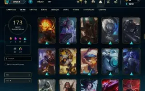 Prata 2 com 150 Champs e 173 Skins + 3 Prestigios