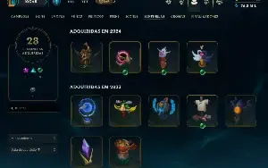 Conta Lol 139 Skins Level 517 (Todos os Campeões)