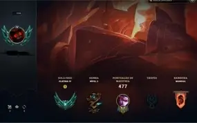Conta league of legends e valorant com faca(agosto 2025)