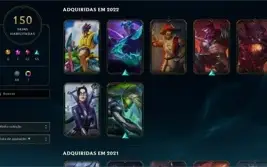Conta league of legends e valorant com faca(agosto 2025)