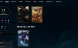 Lol Conta Gold 3 Com 51Skins