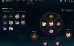 Conta Unranked MD10 5/4 Bronze 3 provisorio + skins