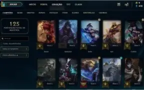 Conta Unranked MD10 5/4 Bronze 3 provisorio + skins