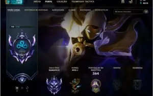 CONTA DIAMANTE 4 - 99 SKINS (TODOS CAMPEÕES)