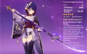 Genshin Impact AR 58 End game 15 char5* (Shogun C3)