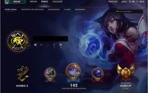 Conta lol - GOLD IV