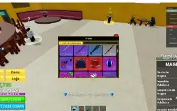 Conta Focada Em Bloxfruit Com 2 Frutas Permanentes