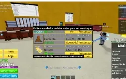 Conta Focada Em Bloxfruit Com 2 Frutas Permanentes