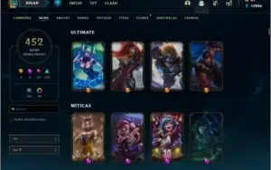 Conta De lol All Champs / 440 Skins