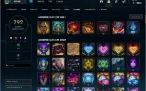 Conta De lol All Champs / 440 Skins