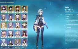 GENSHIN AR56 -XIAO-EULA-RAIDEN-ZHONGLI-VENTI E MUITO MAIS.