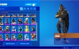 Conta de fortnite lupino e +, mais de 140 jogos, 1050 vbucks