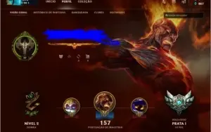 League Of Legends + Com Email De Criação + Skins TOPs