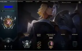 Conta Prata League of Legends