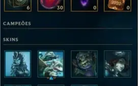 Conta Platina IV - League of Legends