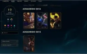 Conta League of Legends - Diamante 5 na Solo/Duo e Flex