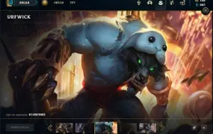 Unranked com TODOS os champs e 153 Skins (Nivel 810)
