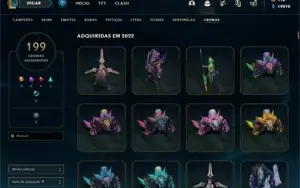 Conta LoL Level 275