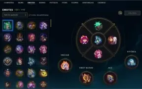 Conta LoL Level 275