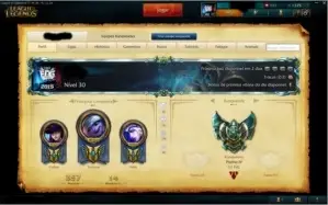 Conta Plat IV/Todos Campeões/315 Skins/14 Rune Pages