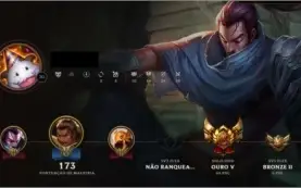Conta LoL - Ouro V