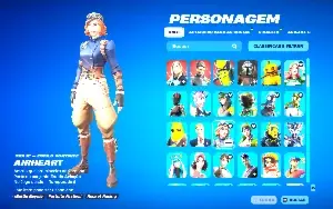 Conta de fortnite com mais de +390 skins com traves scott e+