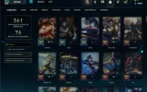 Ferro 2 com 135 Champs e 142 Skins