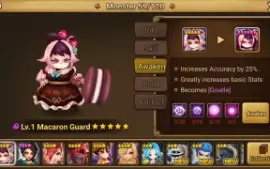 Reroll Summoners War lvl10 com Giselle + Kaki + Chasun