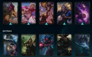 Conta League of Legends Full Acesso - 119 Champs e 62 Skins