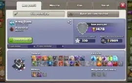 Conta de Clash Royale Arena 9
