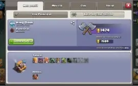 Conta de Clash Royale Arena 9