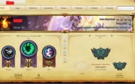 Conta borda gold LOL