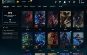 Conta league of legends ouro IV