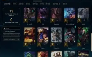 Conta Lv 30 Unranked Recém Upada