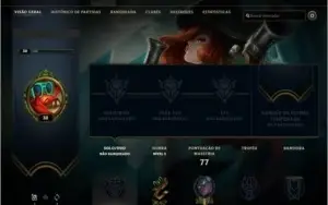 Conta Lv 30 Unranked Recém Upada